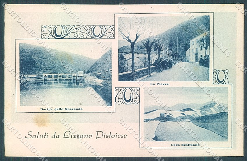 Pistoia Lizzano Lago Scaffaiolo saluti da Alterocca 111149 cartolina JK5728 – fronte