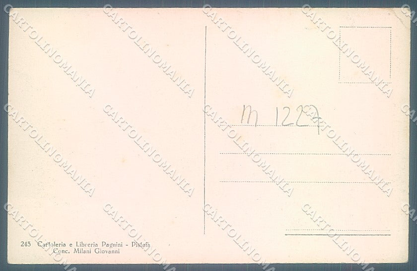 Pistoia Maresca PIEGHINA ANGOLO cartolina JK5729 – retro