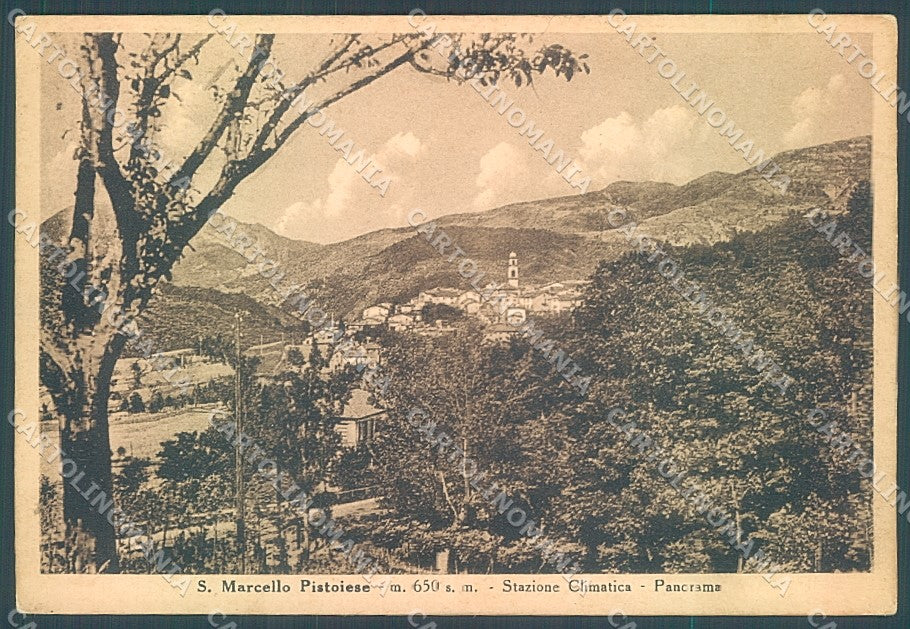 Pistoia San Marcello Pistoiese FG cartolina JK5731 – fronte
