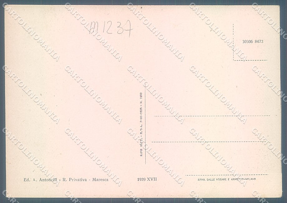 Pistoia Maresca Pensione Guidotti FG cartolina JK5733 – retro