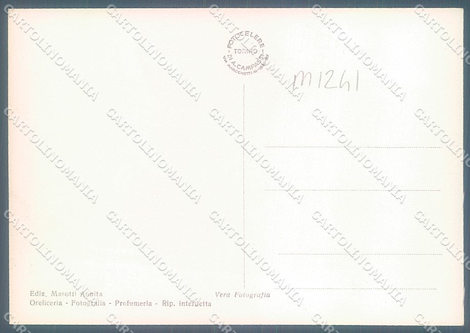 Pistoia San Marcello Pistoiese Giardini Pubblici Foto FG cartolina JK5736 – retro