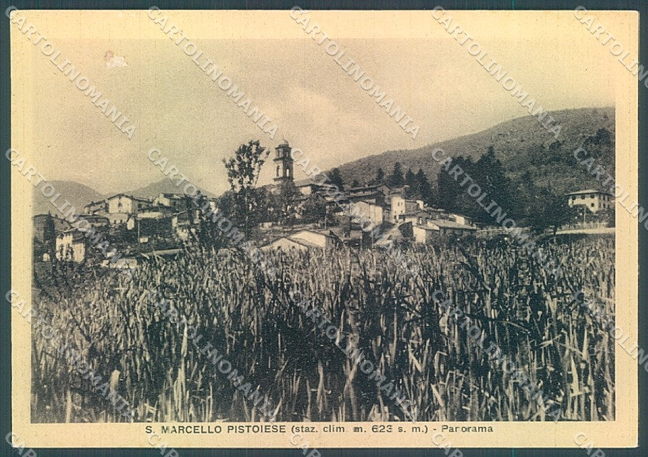 Pistoia San Marcello Pistoiese FG cartolina JK5737 – fronte
