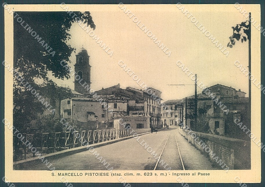Pistoia San Marcello Pistoiese Chiesa FG cartolina JK5738 – fronte