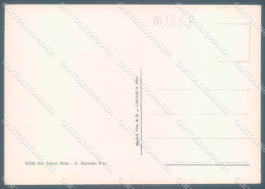Pistoia San Marcello Pistoiese Chiesa FG cartolina JK5738 – retro
