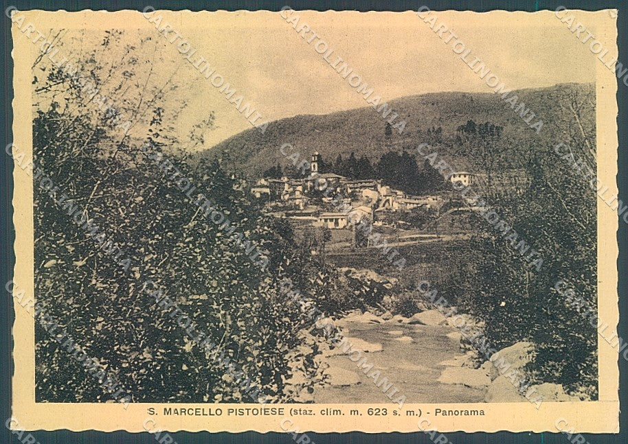 Pistoia San Marcello Pistoiese FG cartolina JK5740 – fronte