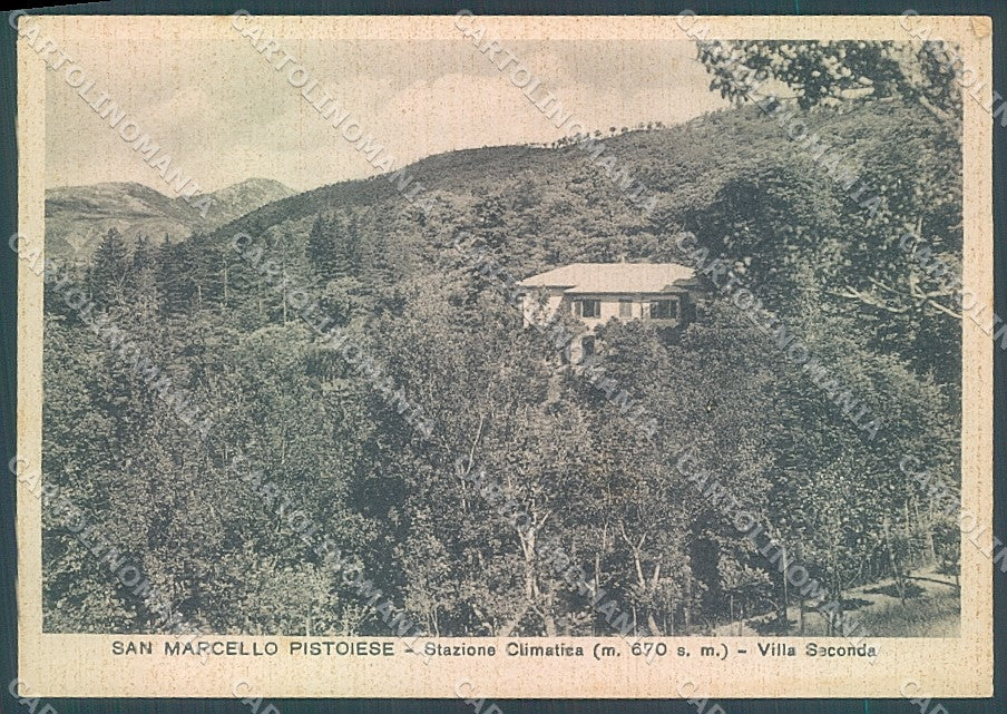 Pistoia San Marcello Pistoiese FG cartolina JK5741 – fronte