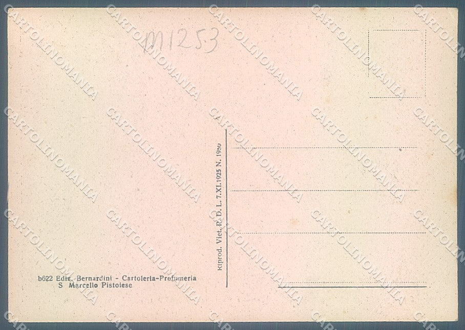 Pistoia San Marcello Pistoiese FG cartolina JK5741 – retro