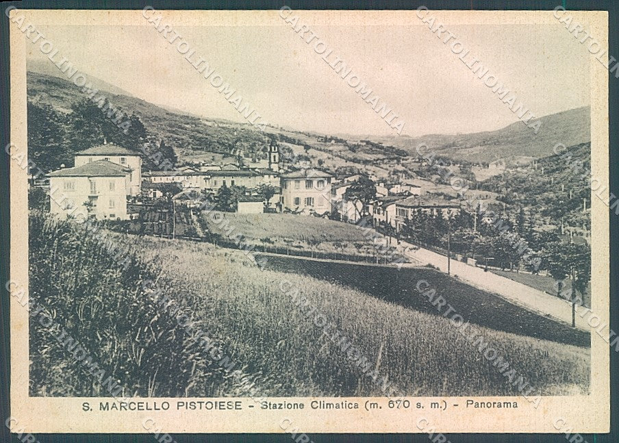 Pistoia San Marcello Pistoiese FG cartolina JK5744 – fronte