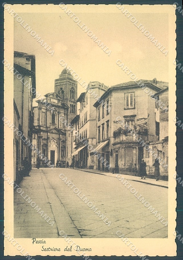 Pistoia Pescia Sestriere del Duomo FG cartolina JK5747 – fronte