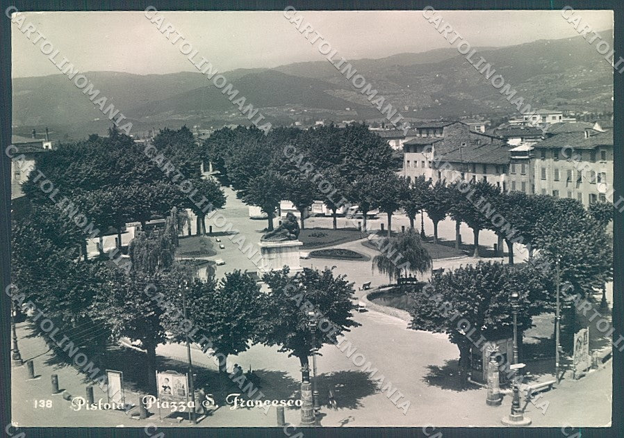 Pistoia Città Piazza San Francesco Foto FG cartolina JK5751 – fronte