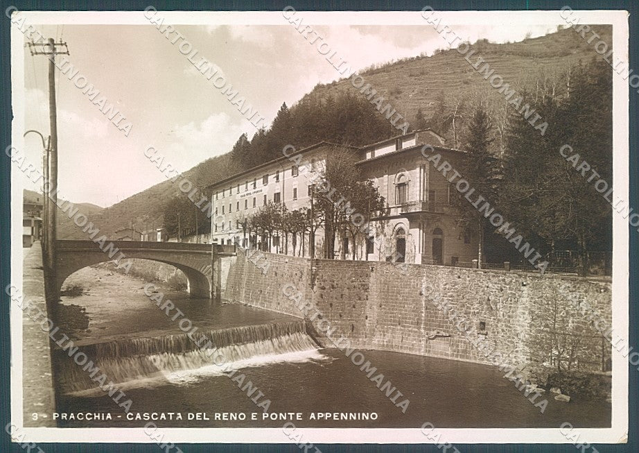 Pistoia Pracchia Cascata Fiume Reno Ponte Foto FG cartolina JK5752 – fronte
