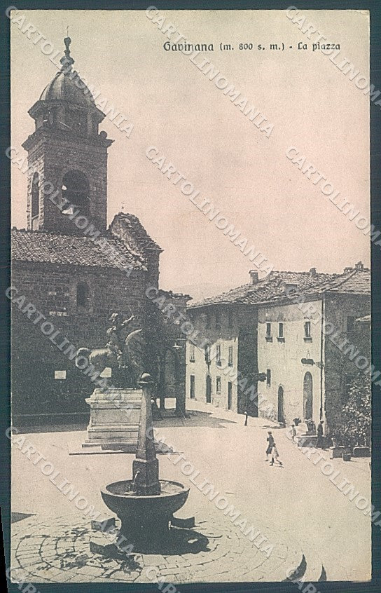Pistoia Gavinana Chiesa Piazza cartolina JK5755 – fronte