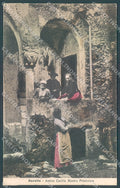 Salerno Ravello Antico Cortile Mastro Francesco PIEGA cartolina JK5761 – fronte