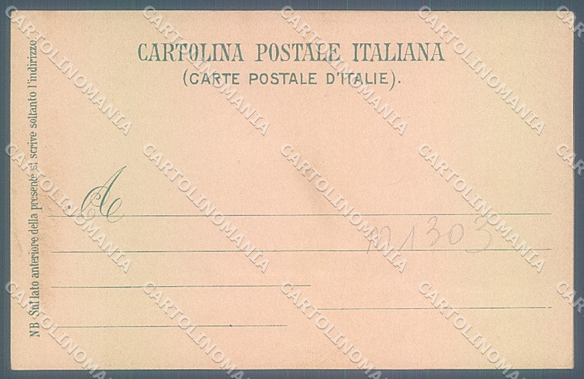 Napoli Castellammare di Stabia Castello Revigliano Ragozino cartolina JK5766 – retro