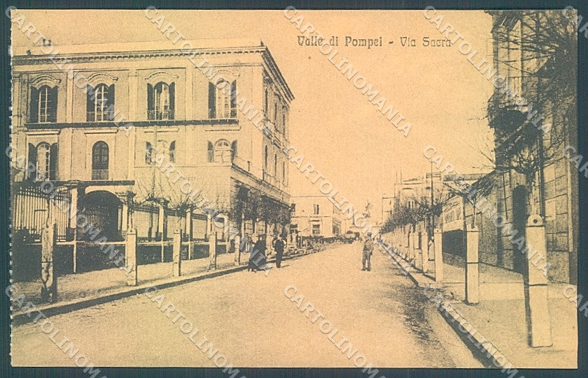 Napoli Pompei Via Sacra cartolina JK5772 – fronte