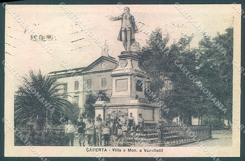 Caserta Città Villa Monumento Vanvitelli cartolina JK5775 – fronte