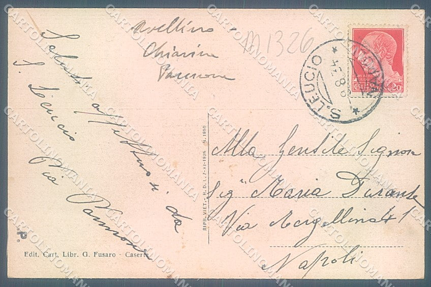 Caserta Città cartolina JK5778 – retro