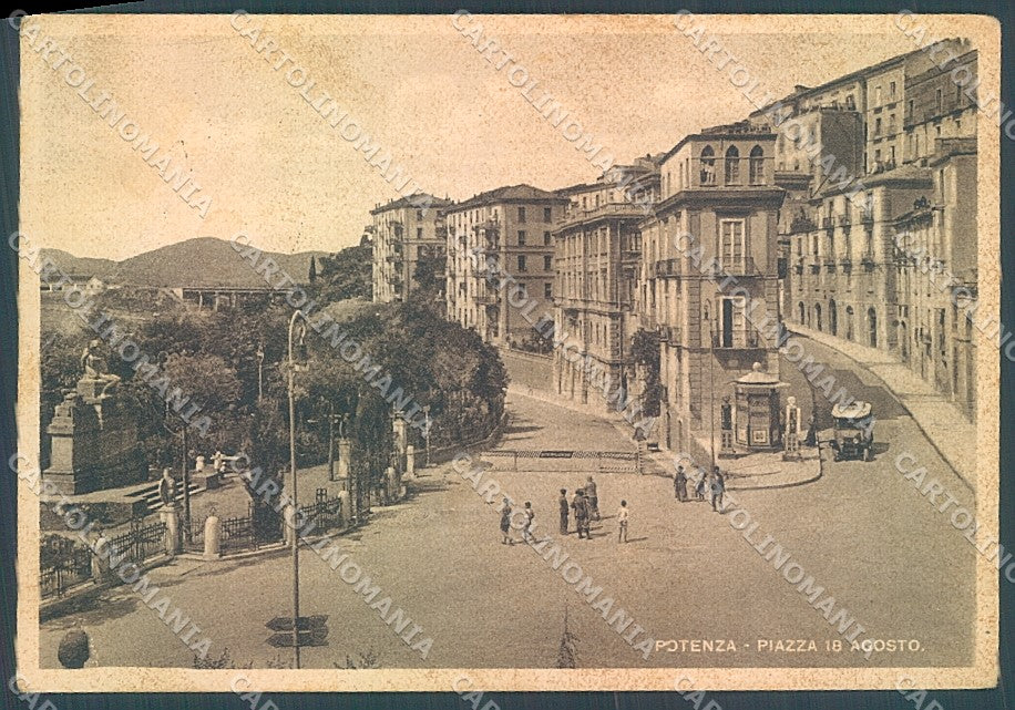 Potenza Città Piazza 18 Agosto FG cartolina JK5782 – fronte