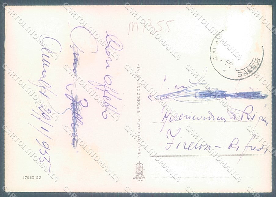 Salerno Amalfi Alterocca 17930-50 Foto FG cartolina JK5786 – retro