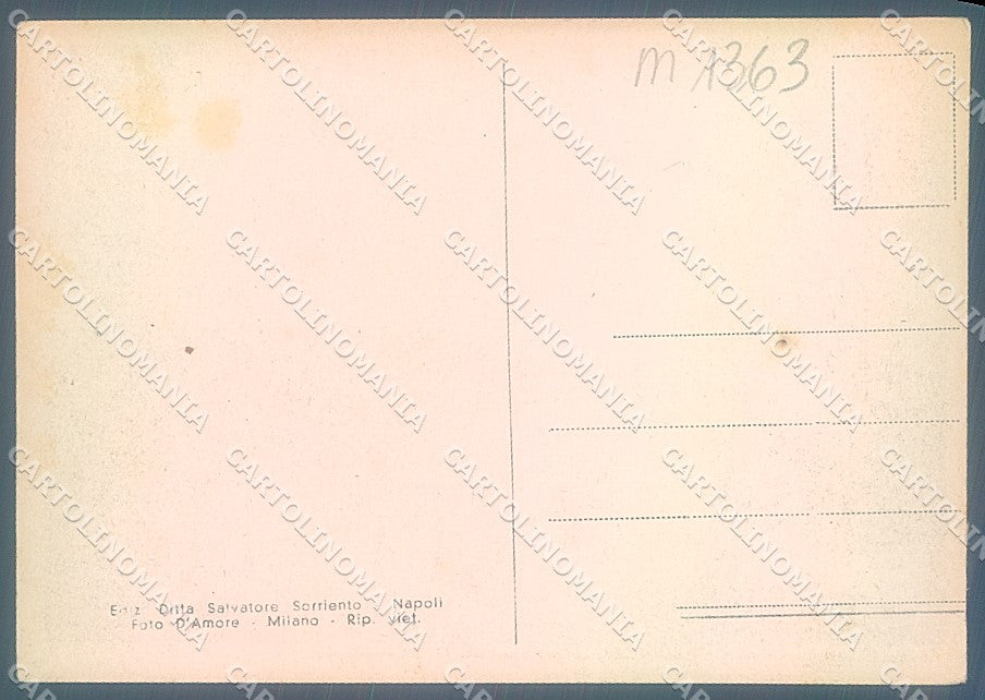 Napoli Torre Annunziata Corso Vittorio Emanuele III FG cartolina JK5788 – retro
