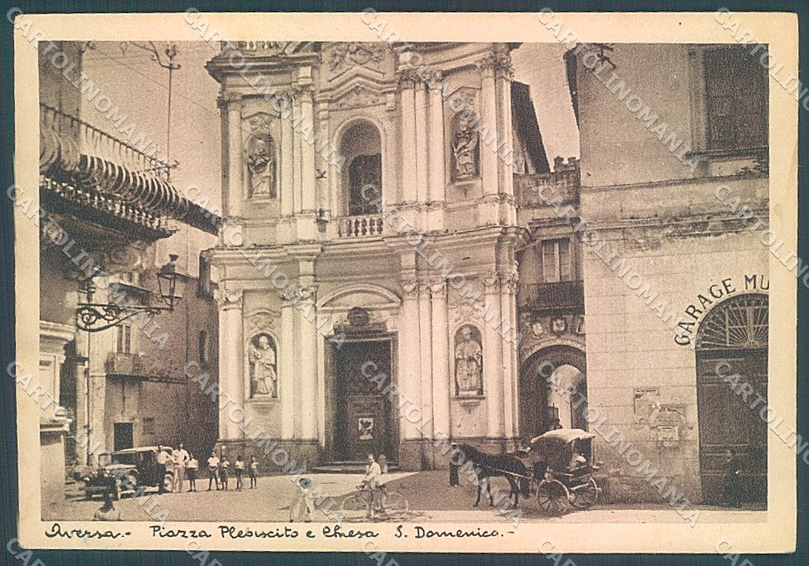Caserta Aversa Chiesa San Domenico FG cartolina JK5793 – fronte