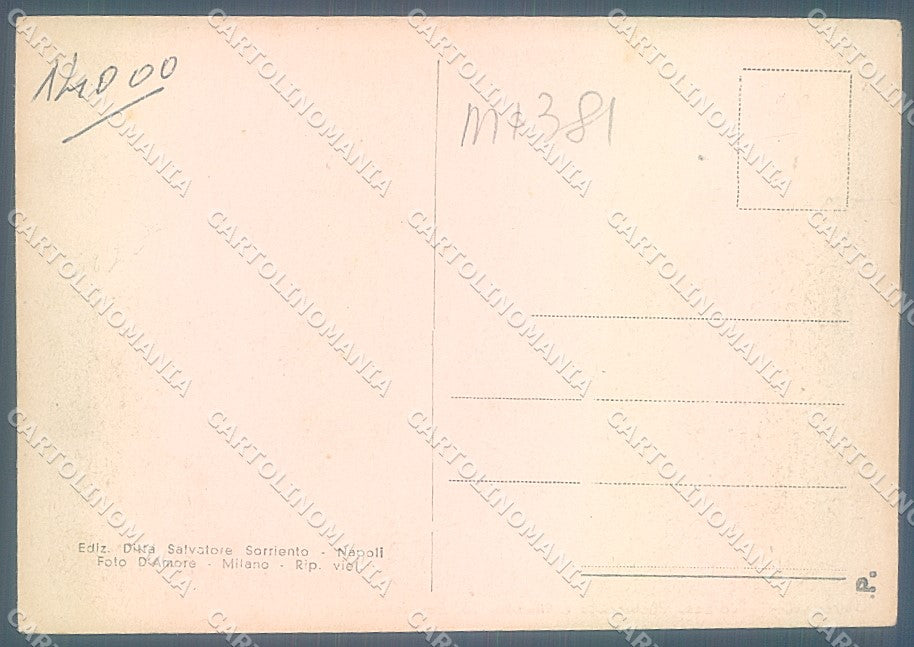 Caserta Aversa Chiesa San Domenico FG cartolina JK5793 – retro