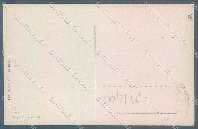 Messina Città Post Terremoto PIEGHINE Foto cartolina JK5797 – retro