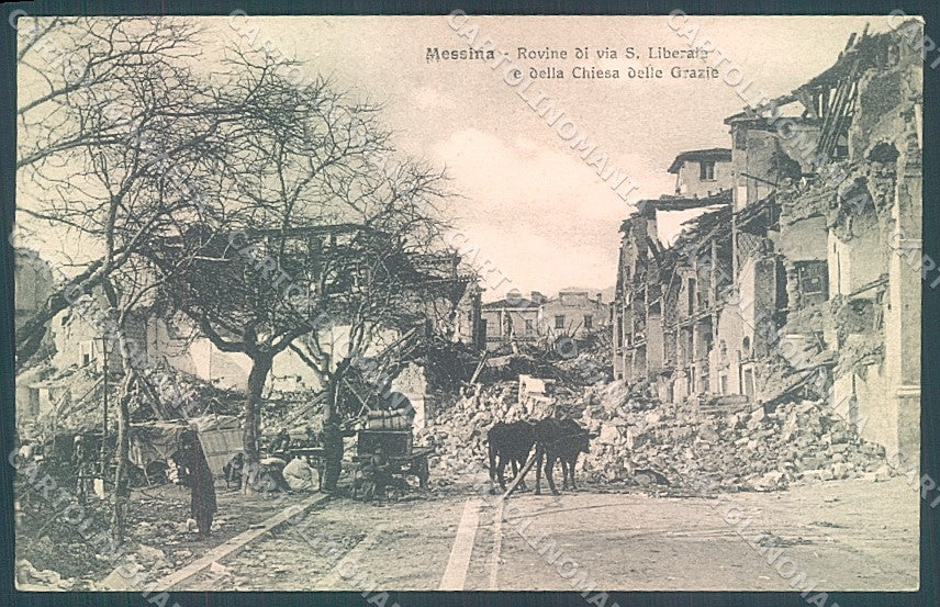 Messina Città Post Terremoto Alterocca 2146 cartolina JK5798 – fronte