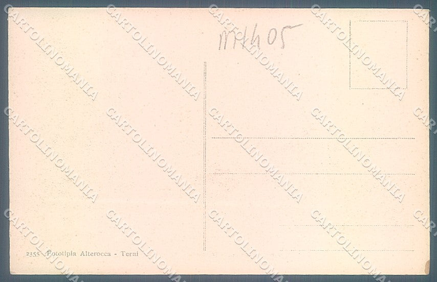Messina Città Rovine Post Terremoto Alterocca 2355 cartolina JK5800 – retro