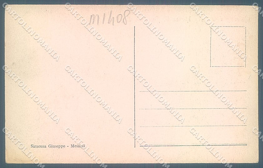 Messina Città Riviera San Francesco cartolina JK5803 – retro