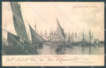 Livorno Città Velieri saluto da Modiano 2513 cartolina JK5816 – fronte