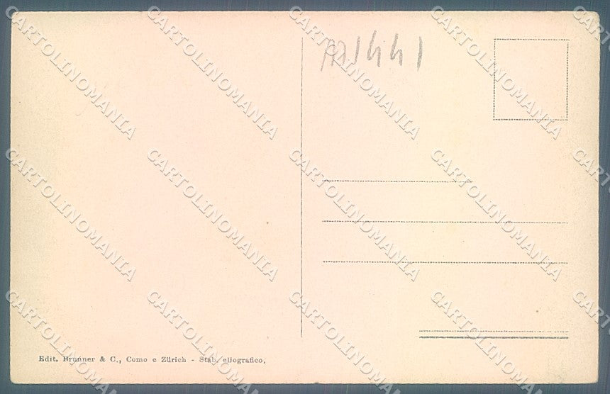 Messina Città Battello Ferryboat Brunner 9231 cartolina JK5822 – retro