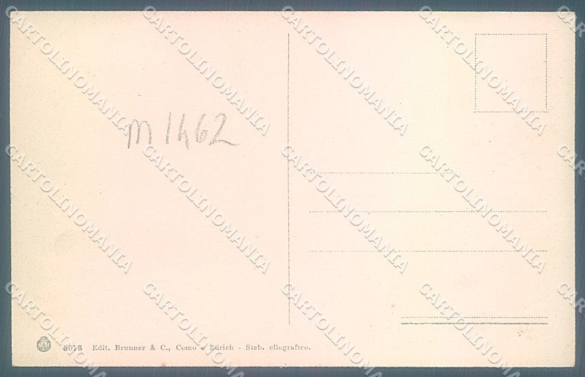 Pistoia Montecatini Terme Funicolare Brunner 5073 cartolina JK5831 – retro