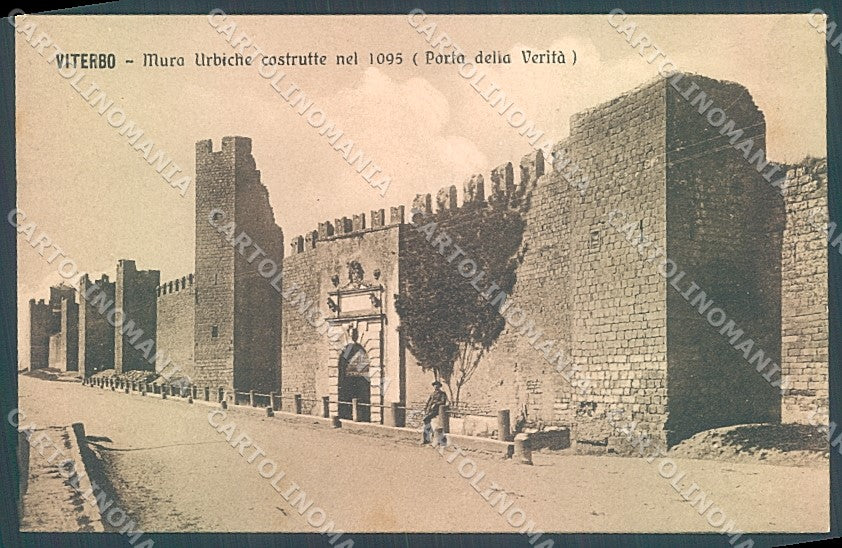 Viterbo Città Mura Urbiche cartolina JK5838 – fronte