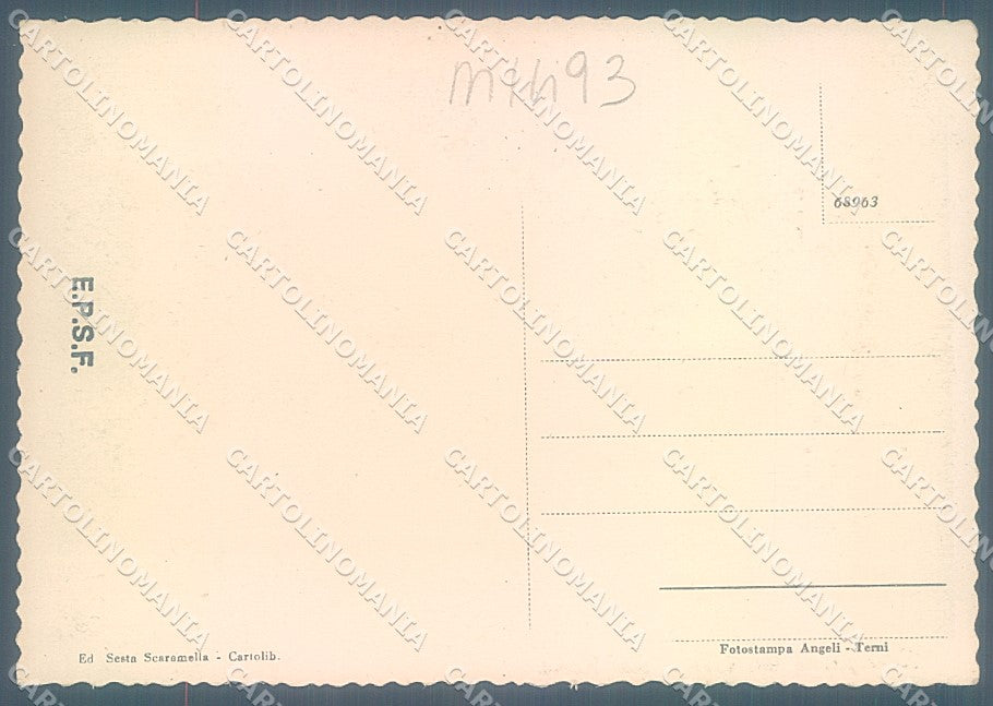Viterbo Ronciglione Via Roma FG cartolina JK5847 – retro