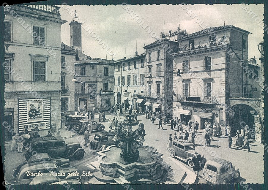 Viterbo Città Piazza delle Erbe FG cartolina JK5849 – fronte