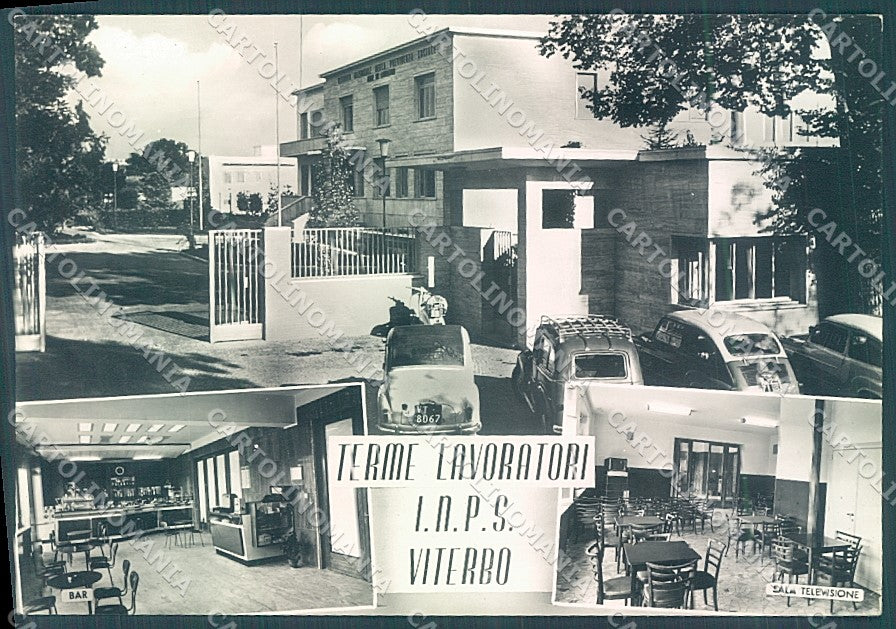 Viterbo Città Terme Lavoratori INPS Alterocca 32784 Foto FG cartolina JK5851 – fronte