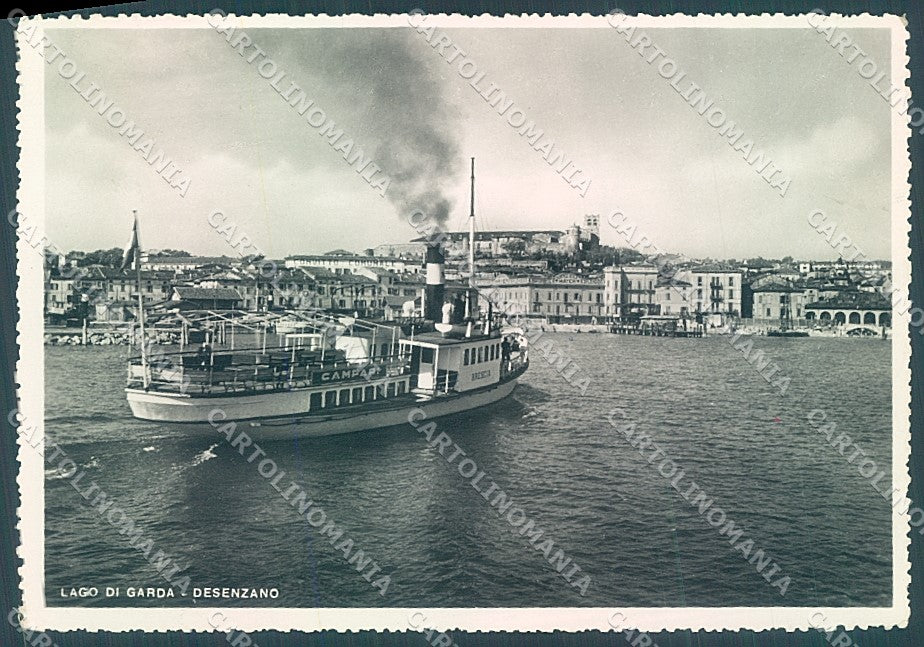 Brescia Desenzano Battello Lago di Garda Foto FG cartolina JK5853 – fronte