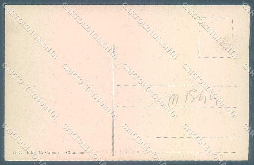 Sondrio Chiavenna Molino sul Fiume Mera cartolina JK5865 – retro
