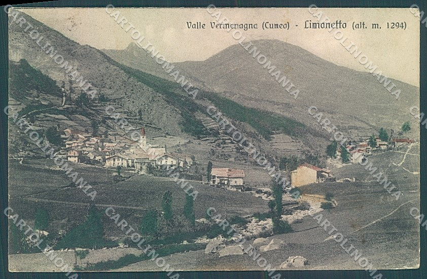 Cuneo Limonetto COLORATA cartolina JK5873 – fronte