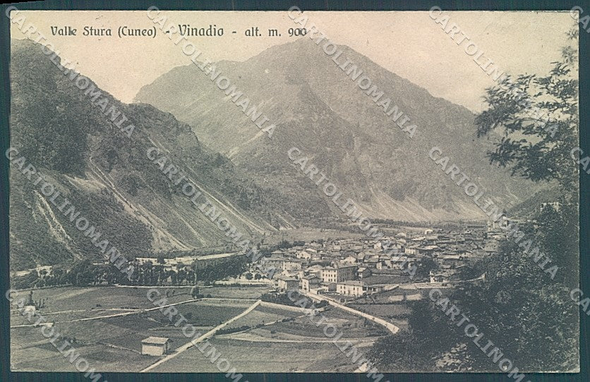 Cuneo Vinadio Valle Stura cartolina JK5876 – fronte