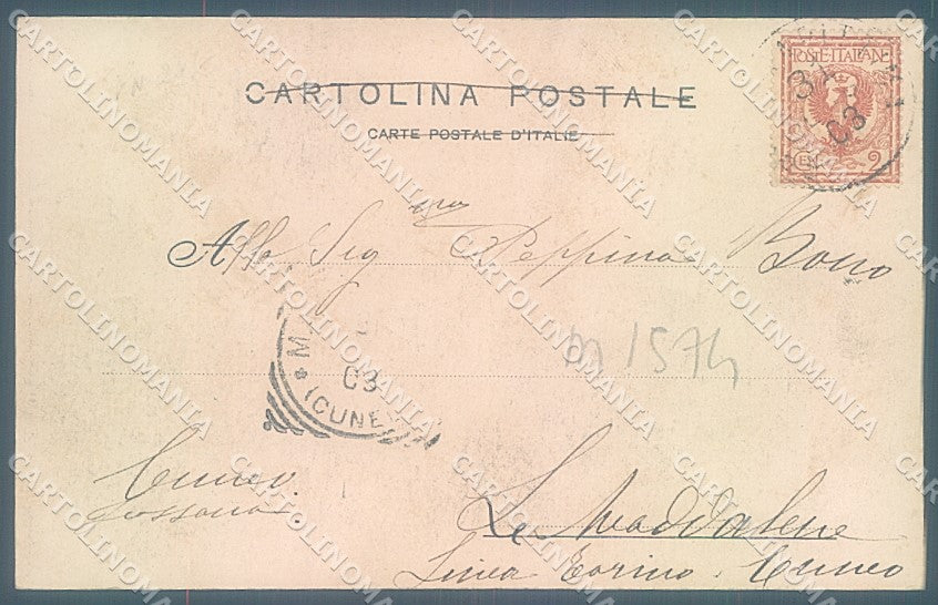 Cuneo Briga Alta Briga Marittima cartolina JK5877 – retro