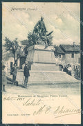 Cuneo Peveragno Monumento Maggiore Pietro Toselli cartolina JK5882 – fronte