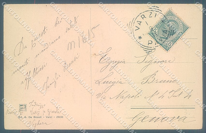 Pavia Monte Penice Modiano 29236 cartolina JK5901 – retro