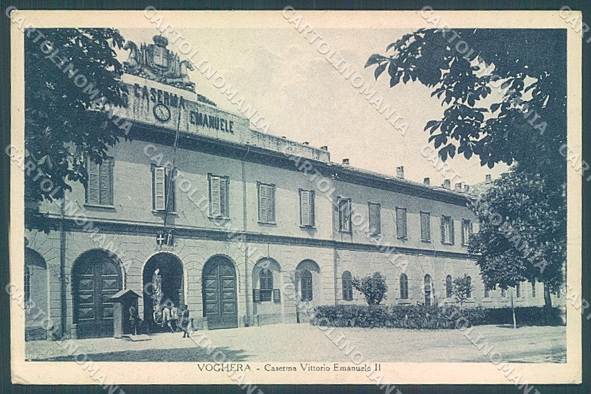 Pavia Voghera Caserma Vittorio Emanuele II cartolina JK5904 – fronte