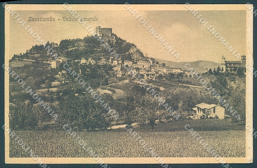 Pavia Zavattarello Castello cartolina JK5905 – fronte