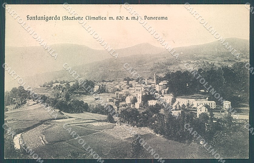 Pavia Fontanigorda cartolina JK5906 – fronte