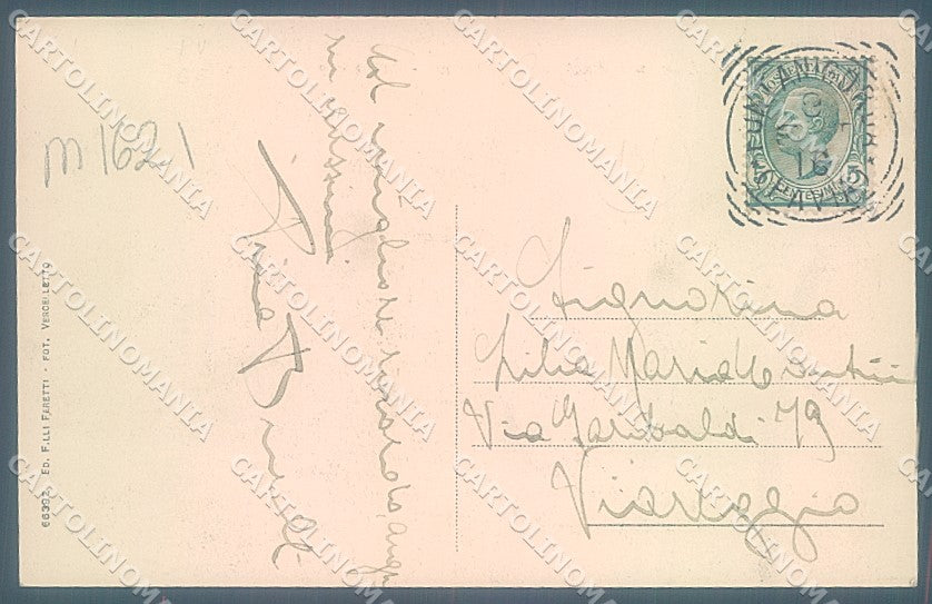 Pavia Fontanigorda cartolina JK5906 – retro