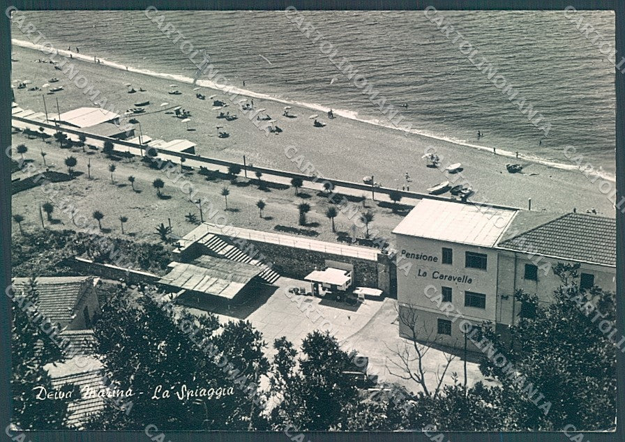 La Spezia Deiva Marina Spiaggia Foto FG cartolina JK5922 – fronte