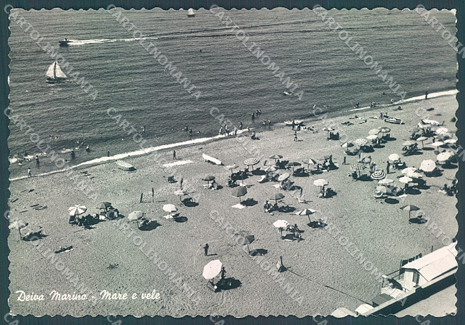 La Spezia Deiva Marina Spiaggia Foto FG cartolina JK5927 – fronte
